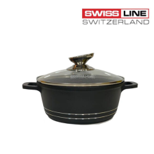 Swissline Swissline márvány bevonatos lábas SW-24C edény