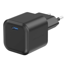 Swissten 22070110 USB-C Hálózati Töltő Adapter 20W - Fekete (22070110) mobiltelefon kellék