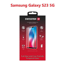 Swissten 3D Full Glue pro Samsung S911 Galaxy S23 5G černé mobiltelefon kellék