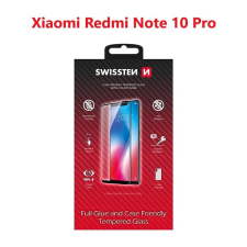 Swissten 3D Full Glue pro Xiaomi Redmi Note 10 Pro černé mobiltelefon kellék