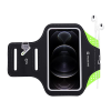 Swissten Armband 6" fekete tok