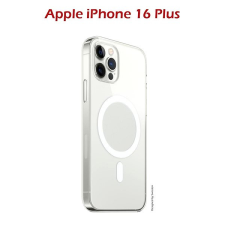 Swissten Clear Jelly MagStick Apple iPhone 16 Plus átlátszó tok tok és táska