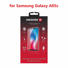 Swissten Full Glue Samsung Galaxy A05s 3D üvegfólia - fekete (54501846) mobiltelefon kellék