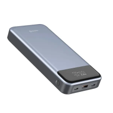 Swissten Power Bank 30000 mAh laptophoz, 133W Power Delivery - szürke power bank
