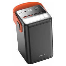 Swissten Power Line Power Bank 60000mAh - Fekete (22013943) power bank