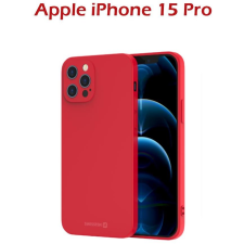 Swissten Soft Joy Apple iPhone 15 Pro piros tok (34500315) tok és táska