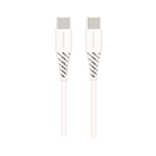 Swissten USB-C to USB-C 100W, 5A, fehér kábel és adapter