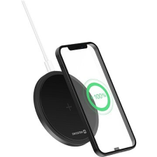 Swissten vezeték nélküli töltő 15W fekete mobiltelefon kellék