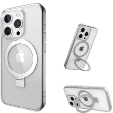 Switcheasy MagStand M Mágneses hátlaptok iPhone 15 Pro átlátszó mobiltelefon kellék
