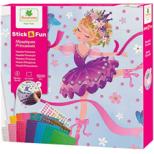 Sycomore Stick & Fun Mozaik kirakó - Balerina hercegnők kreatív és készségfejlesztő