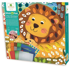Sycomore Stick & Fun Mozaik kirakó - Szavanna állatvilága kreatív és készségfejlesztő