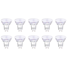 Sygonix LED fényforrás GU10 2.4W meleg fehér 10db/cs (SY-5239524) (SY-5239524) izzó