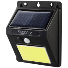 Sygonix napelemes fali lámpa fekete (SY-5626572) (SY-5626572) világítás