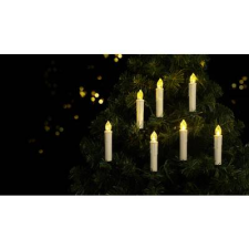 Sygonix Vezeték nélküli beltéri karácsonyfa világítás, 20 LED, elemes, Sygonix SY-4531628 (SY-4531628) karácsonyfa izzósor