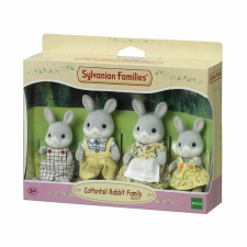 Sylvanian Families Babakészlet Sylvanian Families Family Gray Rabbit játékfigura