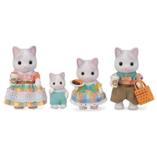 Sylvanian Families Latte család macskák játékfigura