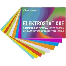 SYMBIO Symbionotes - 70 x 100mm, elektrosztatikus, 4 színű MIX, 100db jegyzettömb
