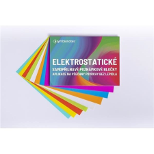 SYMBIO Symbionotes - 70 x 100mm, elektrosztatikus, narancssárga, 100db jegyzettömb
