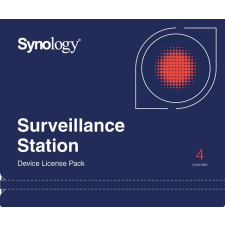 Synology NAS Surveillance Station 4× IP kamera licenc nas meghajtó