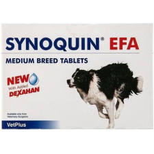 Synoquin EFA ízletes porcvédő tabletta közepes testű kutyáknak (30 db) vitamin, táplálékkiegészítő kutyáknak