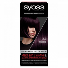 Syoss 3-3 sötét violett tartós hajfesték hajfesték, színező