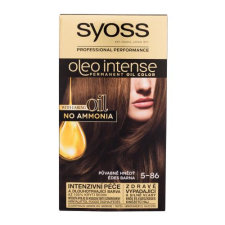 Syoss Oleo Intense Permanent Oil Color hajfesték 50 ml nőknek 5-86 Sweet Brown hajfesték, színező