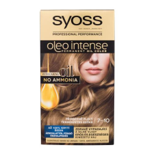 Syoss Oleo Intense Permanent Oil Color hajfesték 50 ml nőknek 7-10 Natural Blond hajfesték, színező