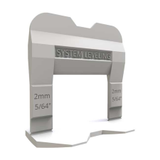 System Leveling D.O.O. Szintezö klipsz 2mm (2000ks) barkácsolás, csiszolás, rögzítés