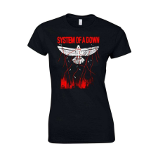 System of down overcome női póló - egyedi mintás, 12 szín, S-2XL női póló