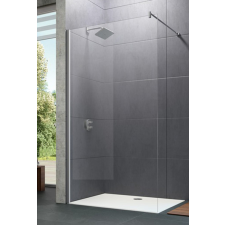 Szabadon álló oldalfal Huppe Design pure, 120x200 cm 8P1109.092.322 kád, zuhanykabin