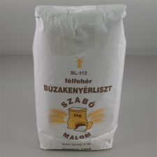 Szabó Malom búzakenyérliszt félfehér bl-112 1000 g alapvető élelmiszer