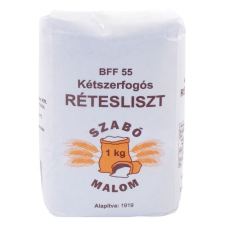Szabó Malom kétszerfogós BFF-55 rétesliszt 1000g sütés, főzés