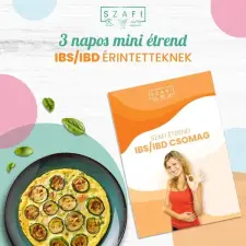  Szafi 3 napos IBS/IBD étrend reform élelmiszer