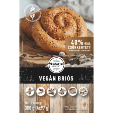  Szafi Bakery Vegán briós 388g (4*97g) gyorsfagyasztott (gluténmentes) reform élelmiszer