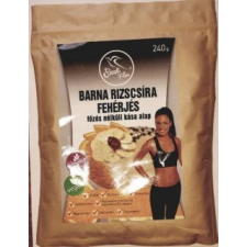 Szafi Free BARNA RIZSCSÍRA FEHÉRJÉS FŐZÉSNÉLKÜLI KÁSA ALAP 240 G reform élelmiszer