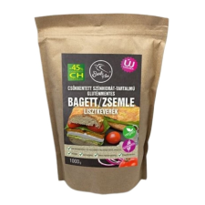 SZAFI Free csökkentett szénhidrát-tartalmú bagett / zsemle lisztkeverék 1000g reform élelmiszer
