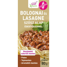 SZAFI Reform ALAP BOLOGNAI ÉS LASAGNE reform élelmiszer