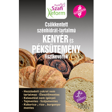 SZAFI Reform Csökkentett szénhidrát-tartalmú paleo kenyér és péksütemény lisztkeverék 1 kg reform élelmiszer
