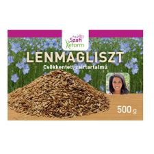 Szafi Reform csökkentett zsírtartalmú lenmagliszt 500 g reform élelmiszer