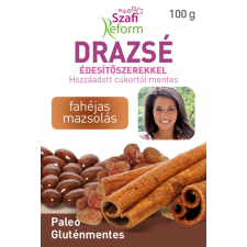 Szafi Reform drazsé édesítőszerekkel fahéjas mazsolás 100 g reform élelmiszer