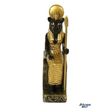  Szahmet egyiptomi szobor, 8cm dekoráció