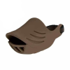  SZÁJKOSÁR – szilikon, barna (M)