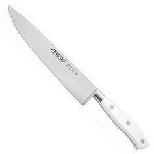  Szakácskés - Fehér nyéllel - 20 cm kés és bárd