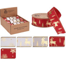  Szalag 25 mm 5 féle karácsonyi dekoráció