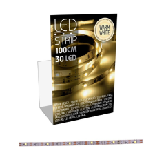  Szalag 30 LED-es elemes (elem nélkül) meleg dekorációs kellék