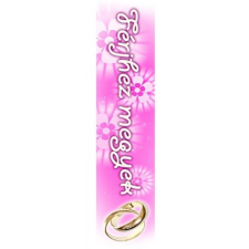  Szalag, lánybúcsú, Férjhez megyek party kellék