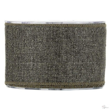  Szalag textil 63mmx10m ezüst SSS dekorációs kellék