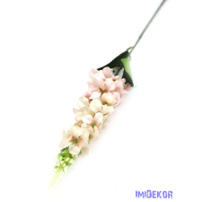  Szálas szarkaláb 72cm - Barack dekorációs kellék