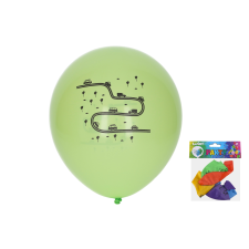 Szállítási lufi készlet 30 cm 5 db party kellék