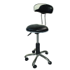  Szalon támlás forgó ülőke (fekete-fehér) SX-850